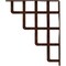 Ekena Millwork Diane Wrought Iron Bracket, (Single center brace), Antiqued Copper 1 1/2"W x 12"D x 15"H BKTM01X12X15SDIACO - alternate 4